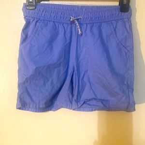 Sz 7/8 cat snd jack blue pull on drawstring shorts